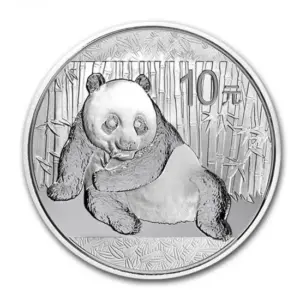 2015 1oz China Panda .999 Silver Coin